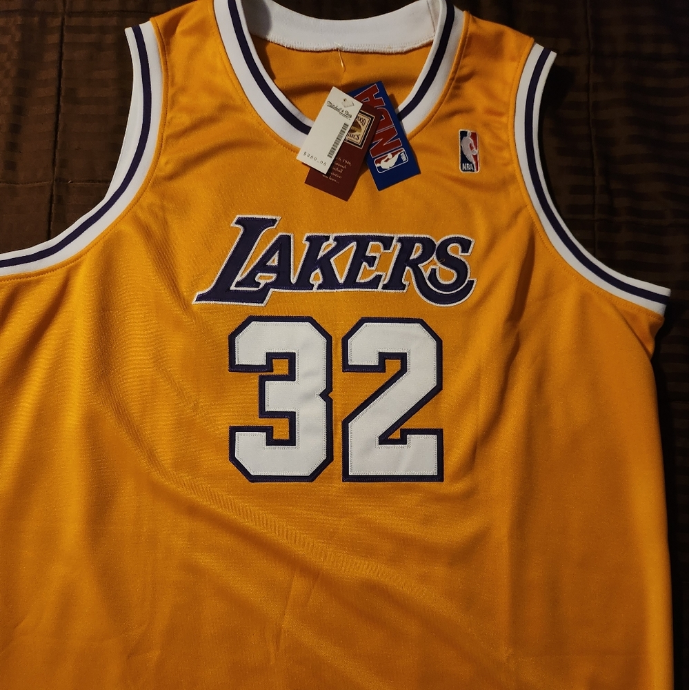 Los Angeles Lakers Magic Johnson #32  Size 3XL Jersey